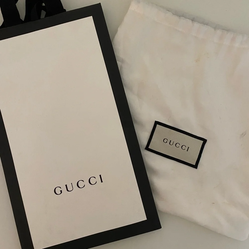 Authentic Gucci GG Marmont Black Leather Belt